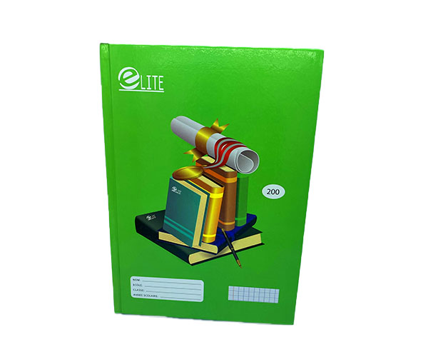 CAHIER 200 PAGES HARD COVER