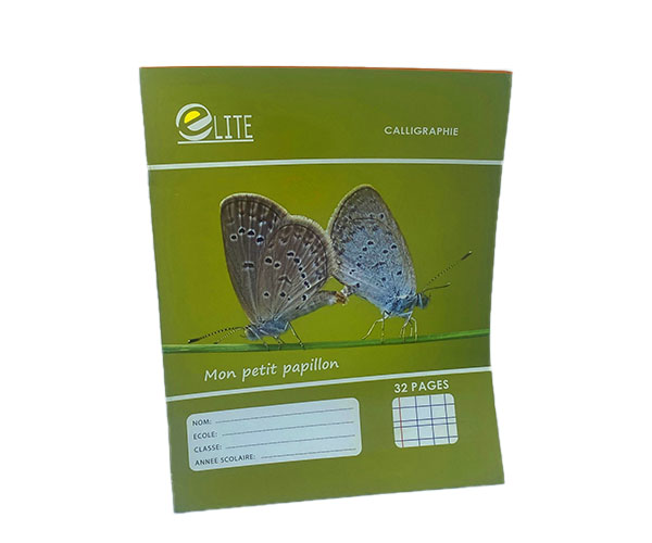 CAHIER 32 PAGES CALIGRAPHES