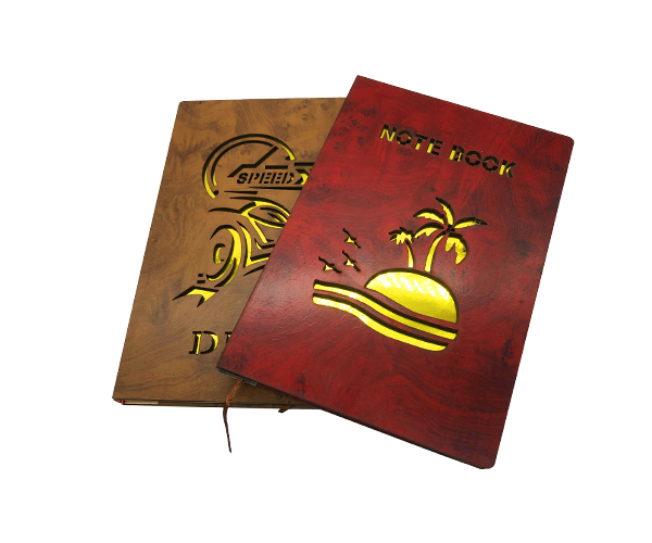 BLOC NOTE A5 COUVERTURE EN BOIS