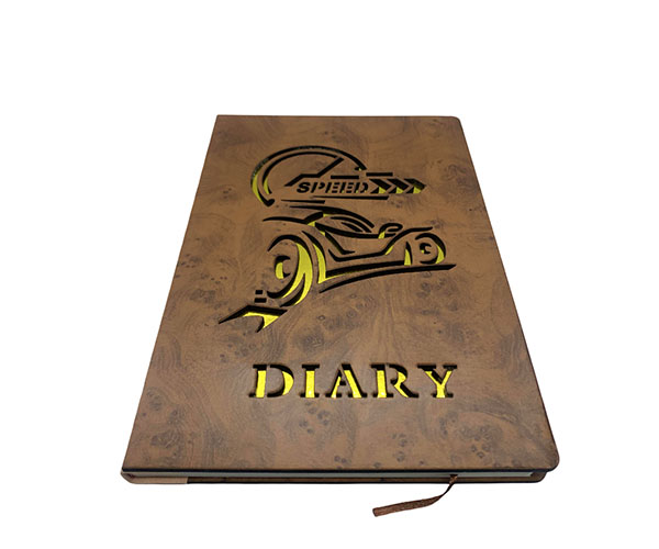 BLOC NOTE EN BOIS A5 -2513