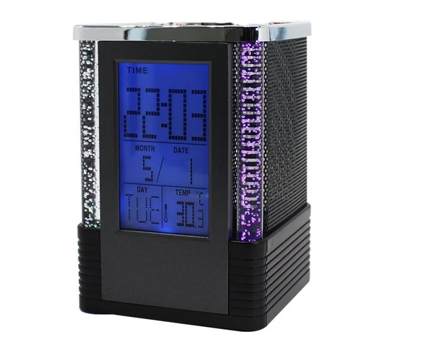 BOITE A STYLO AVEC LED FLOURESCENT 1899 PERSONALISABLE