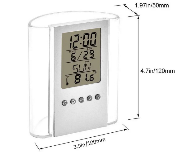 BOITE A STYLO TRANSPARENT 306 PERSONALISABLE