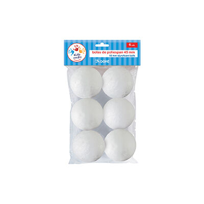 BOULES EN POLYSTYRENE 60MM FOS-901