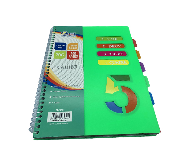 CAHIER SPIRAL 200 PAGES