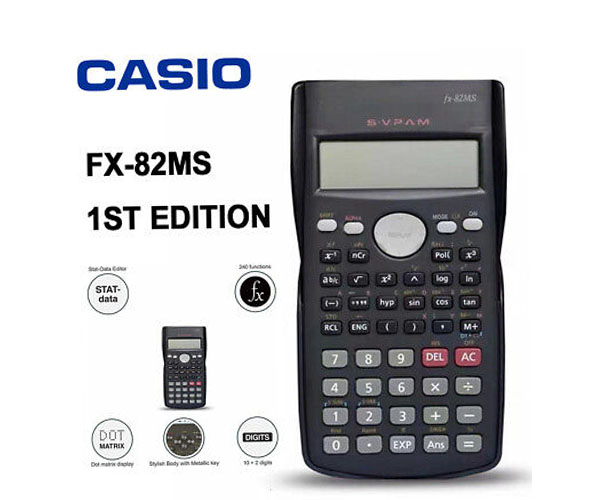 CALCULATRICE CASIO FX 82MS 1ST EDITION