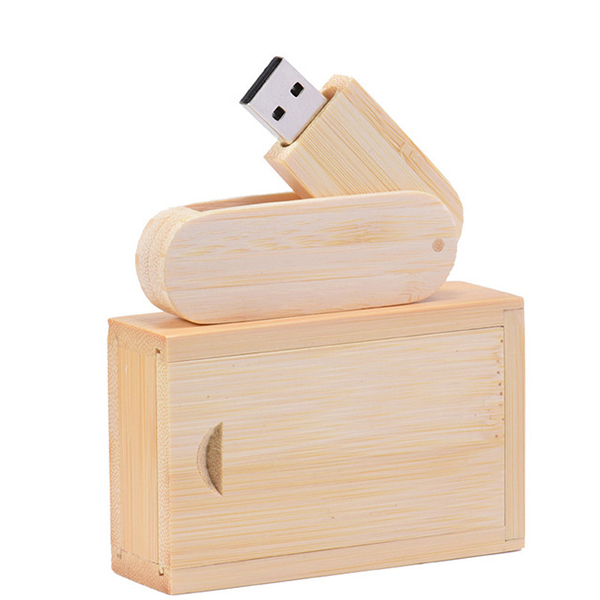 Clé USB 32GB en bois Boite Rectangulaire