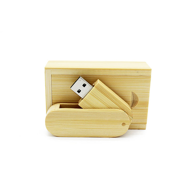 Clé USB 8GB en bois Boite Rectangulaire