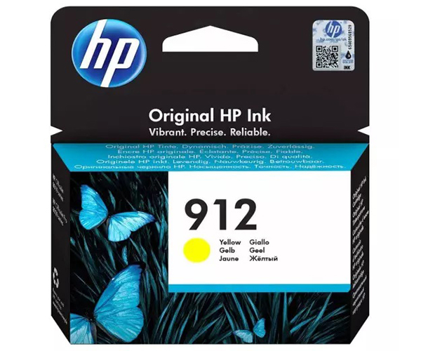 ENCRE HP 912 JAUNE