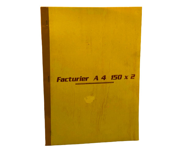 FACTURIER A4 150x2