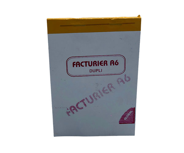 FACTURIER A6 DUPLI