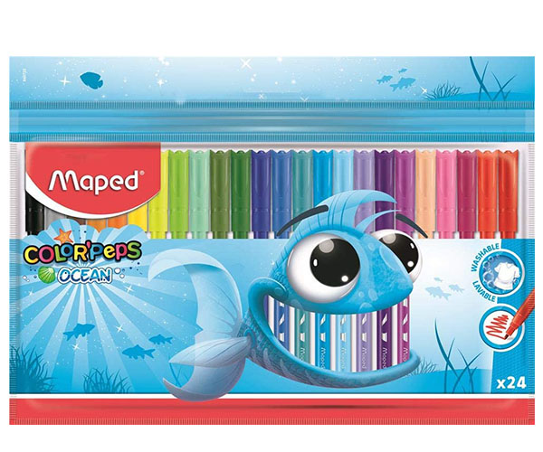 FEUTRE MAPED PETIT BOUT PAQUET DE 24