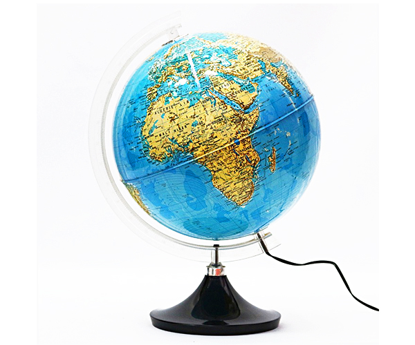 GLOBE TERRESTRE LUMINEUX