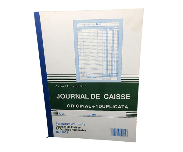 JOURNAL DE CAISSE 1 DUPLICATE