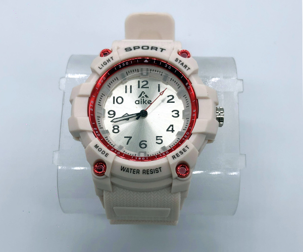 MONTRE  AIKE ( COULEUR MARON )