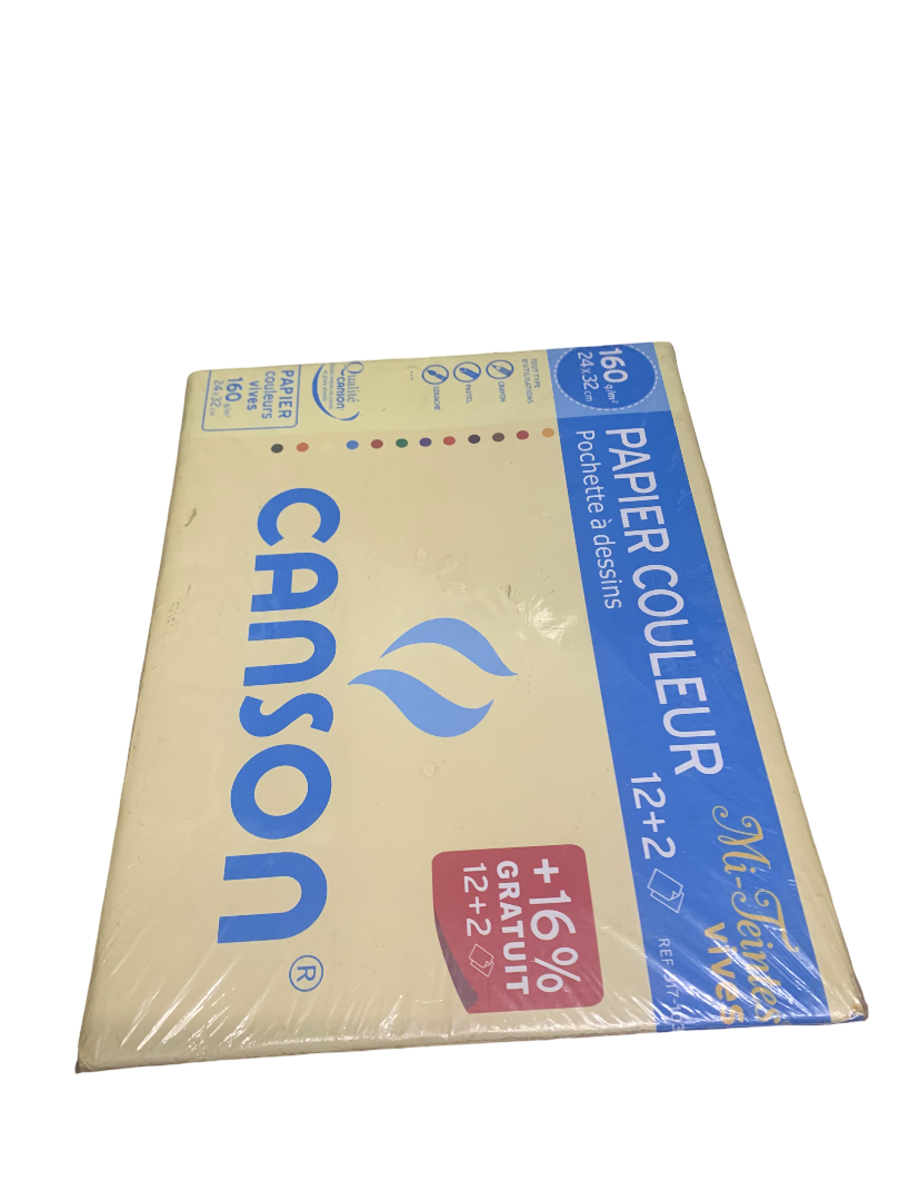 PAPIER CANSON COULEUR A4 PLUS