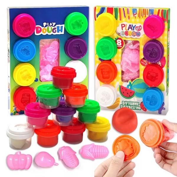 PATE A MODELER PAQUET DE 8 PCS- 9206-8