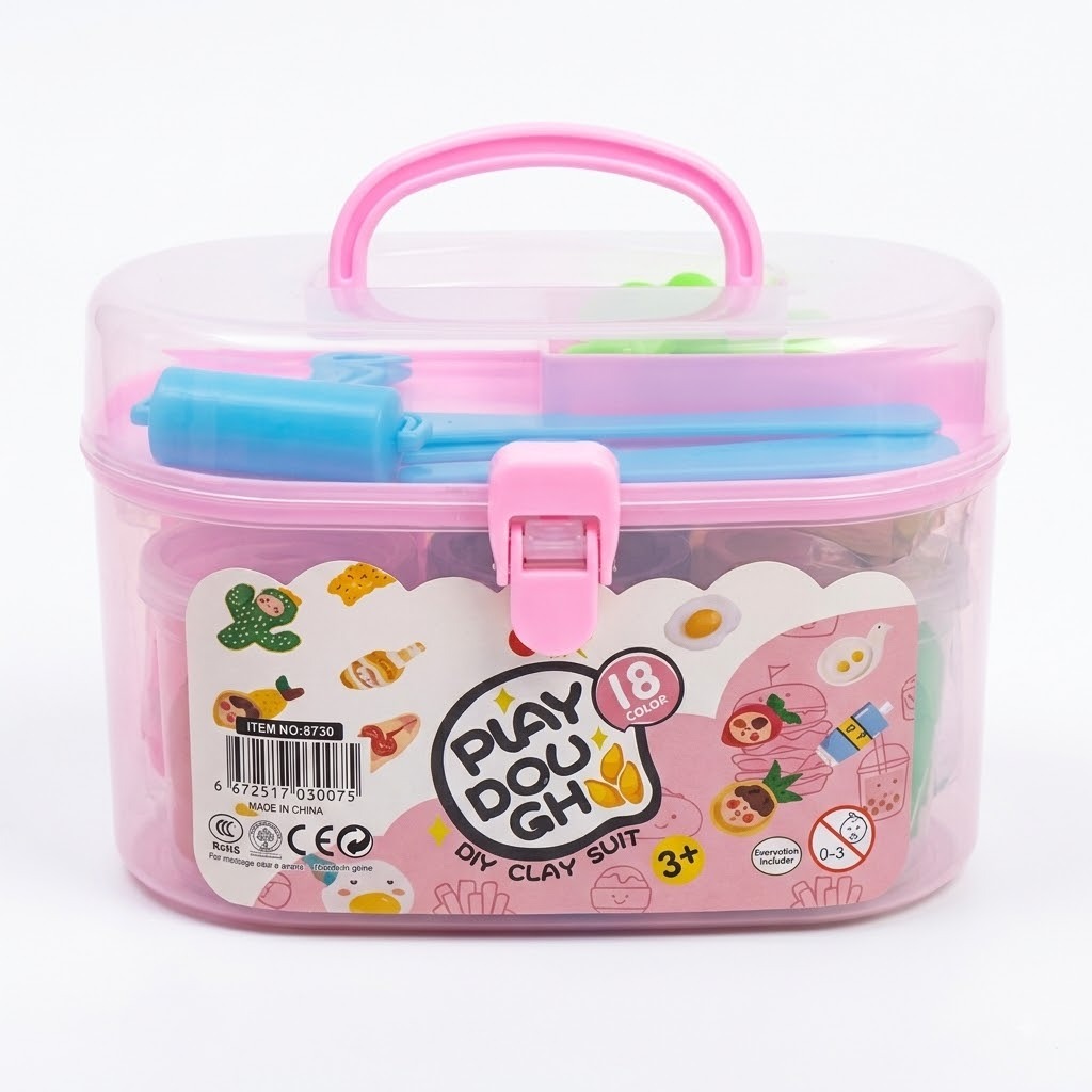 PATE A MODELER PLAY DOU BTE DE 18 PCS-8730