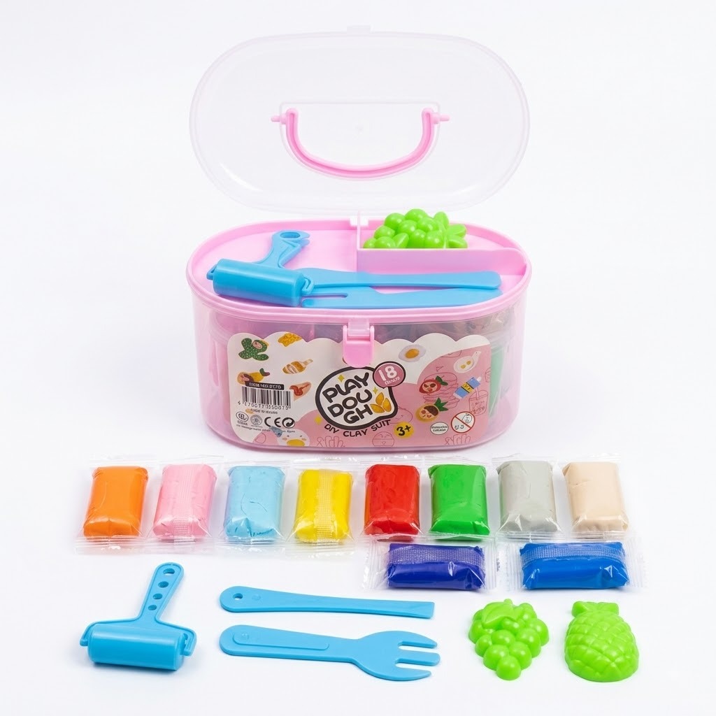 PATE A MODELER PLAY DOU BTE DE 18 PCS-8730