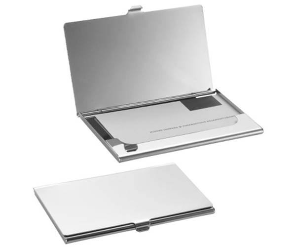 PORTE CARTE EN ACIER INOXYDABLE MP-201