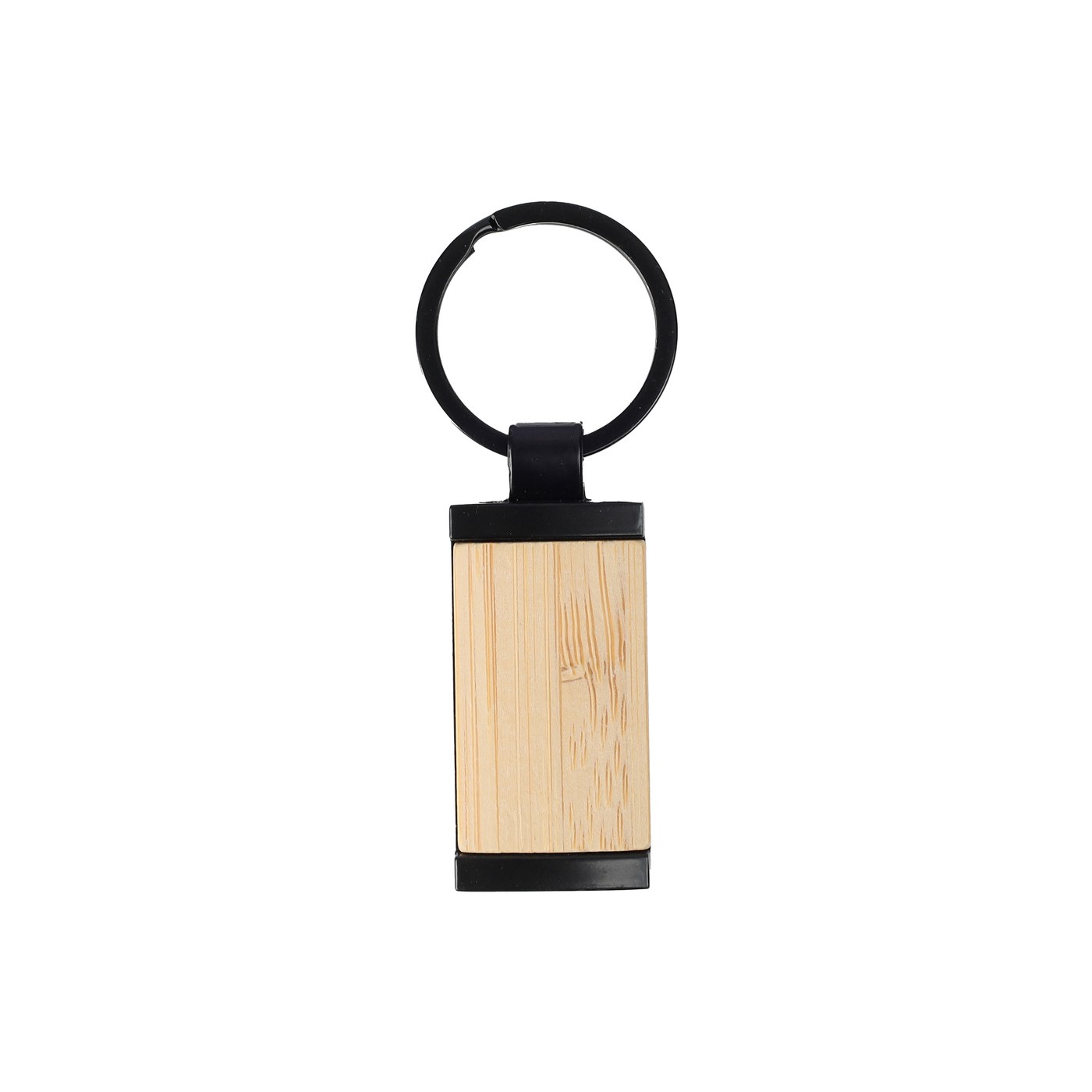 PORTE CLE EN BAMBOU ET FER W-6