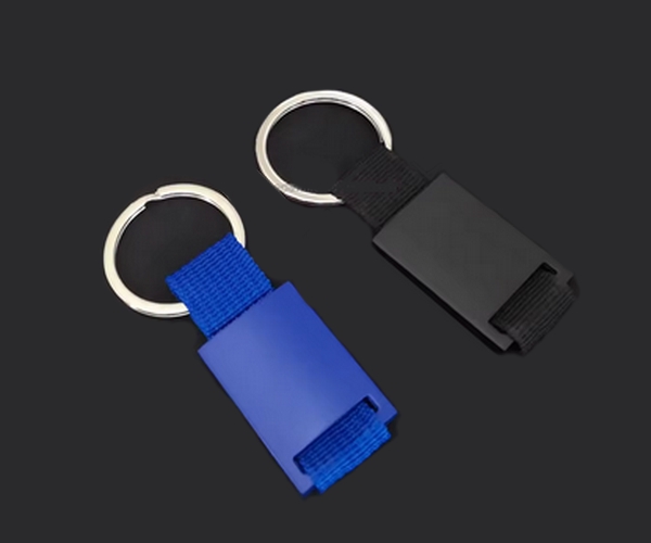 PORTE-CLES RUBAN PERSONNALISABLE