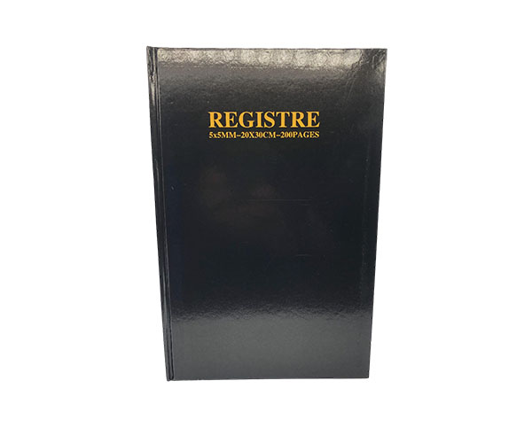 REGISTRE 200P 20x30cm