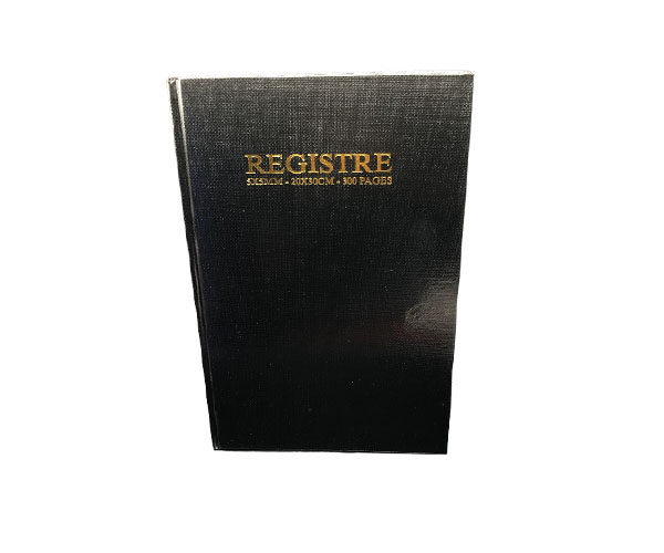 REGISTRE 300P 20x30cm