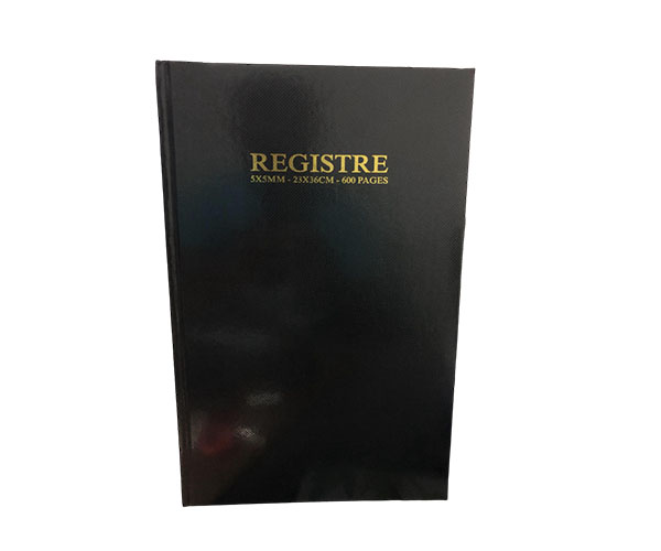 REGISTRE 600P 23x36cm