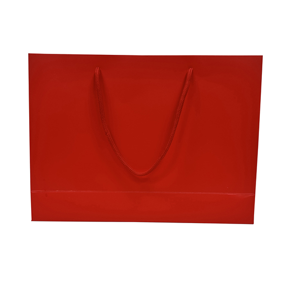 Shopping bag de luxe H 34x34x12.7 Rouge