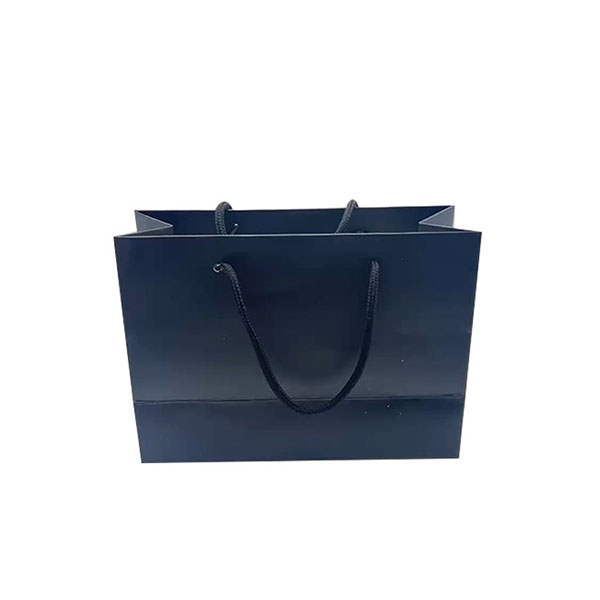 Shopping bag de luxe V 31x38x12.7 Bleu fonce