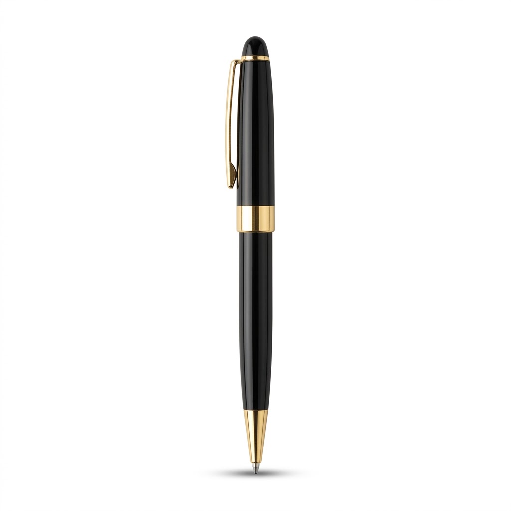 STYLO A BILLE LUXE 802 NOIR et OR
