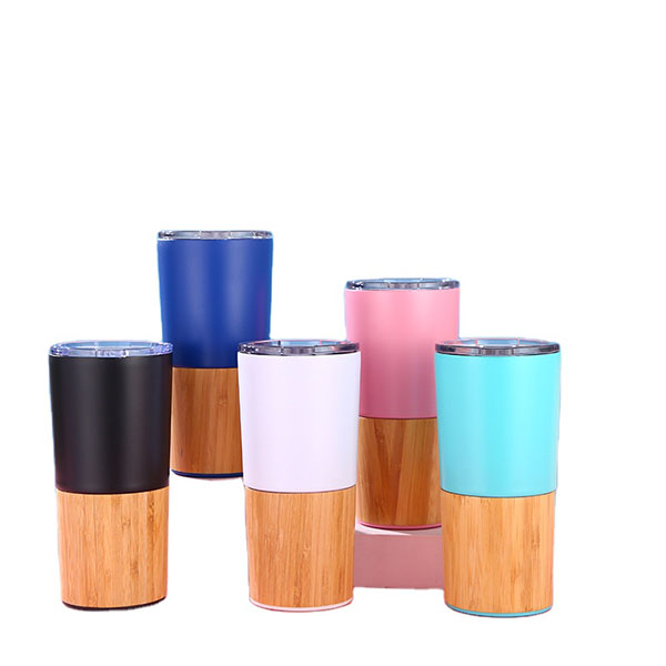 Tasse 2 thon Métal et Bois 600ml BT21 Couleur
