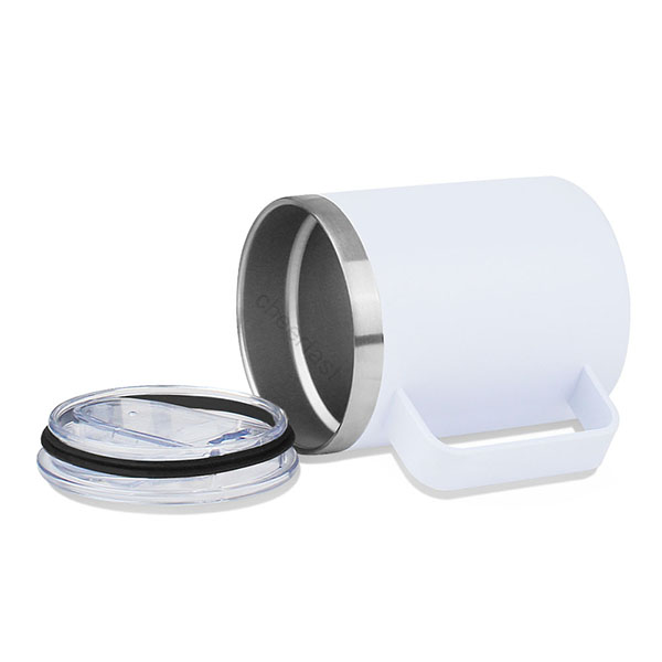 Tasse avec manche 350ml BT25 blanc