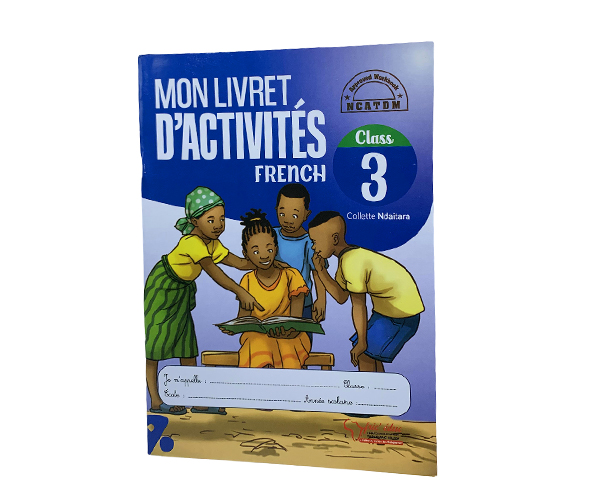 WORK BOOK OF FRENCH  CLASS 3